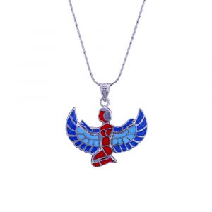 Winged Isis Goddess necklace, Egyptian Goddess Necklace