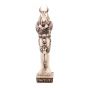 The Egyptian Anubis God Statue handmade of White Alabaster, Anubis Statue