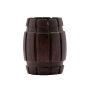 Decorative Wooden barrel for your desk is hand-made of Asersus wood