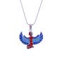 Winged Isis Goddess necklace, Egyptian Goddess Necklace