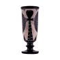 Black Basalt Cup Featuring Winged Goddess Isis