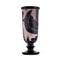 Black Basalt Cup Featuring Winged Goddess Isis