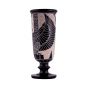 Black Basalt Cup Featuring Winged Goddess Isis