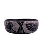 Basalt Bowl Featuring Winged Scarab