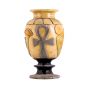 Key of life adorned vase