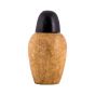 Shiny doll canopic jar. Hand-carved by Egyptian Hands with the highest quality