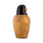 Shiny doll canopic jar. Hand-carved by Egyptian Hands with the highest quality