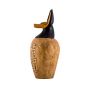 Shiny Anubis canopic jar. Hand-carved by Egyptian Hands with the highest quality