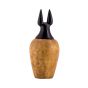 Shiny Anubis canopic jar. Hand-carved by Egyptian Hands with the highest quality