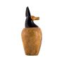 Shiny Anubis canopic jar. Hand-carved by Egyptian Hands with the highest quality