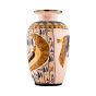 Colorful Goddess Isis vase