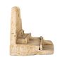 Handmade Limestone Hatshepsut Temple, Egyptian Figurines for sale, Right side image