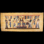 Royal Papyrus Portrait of Nefertari’s Coronation in front of Goddess Hathor.