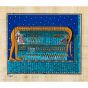 Egyptian Papyrus portrait of the earthly Journey of God Ra between worlds