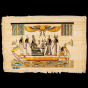 Royal Egyptian Papyrus depicts Queen Nefertari on the boat while her journey to eternal life, Nefertari papyrus