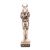 The Egyptian Anubis God Statue handmade of White Alabaster, Anubis Statue