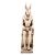 Front Image, The Dead Protector God Anubis Statue Handmade of Alabaster, Anubis Sculpture