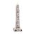 White alabaster ancient Egyptian Obelisk decoration, embellished with Hieroglyphic letters, Egyptian Obelisk