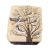 Egyptian Tree of Life Portrait Handmade of Limestone, Hand-Painted with Natural Lasting colors