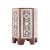 Arabesque Deluxe Pen Holder, handmade of Mahogany wood and inlaid with Mother-of-Pearls, Wooden Pen Stand