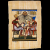 Royal Handmade Egyptian Papyrus Paintings Featuring King Akhnaton's family, gyptian Papyrus Paintings 