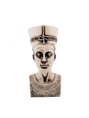 Front Image of the Alabaster Queen Nefertiti Statue Buy