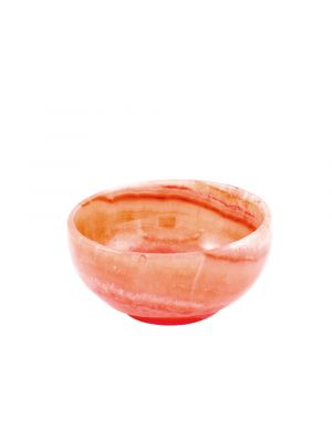 Carnelian Alabaster Fruits Bowl, Carnelian Bowl