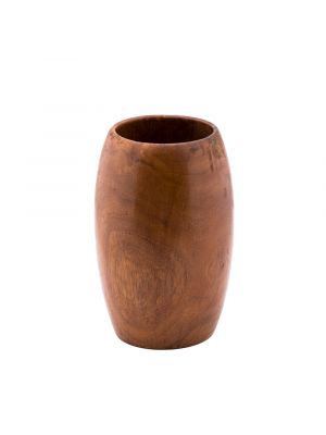 Decorative Wooden Vase hand-made of Asersus wood for a special natural beauty for your décor