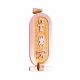 Customized Ancient Egyptian Hieroglyphic letters Gold Cartouche, Gold Cartouche Pendant