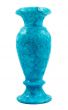 Marble Turquoise Vase handmade of alabaster, Vase for sale